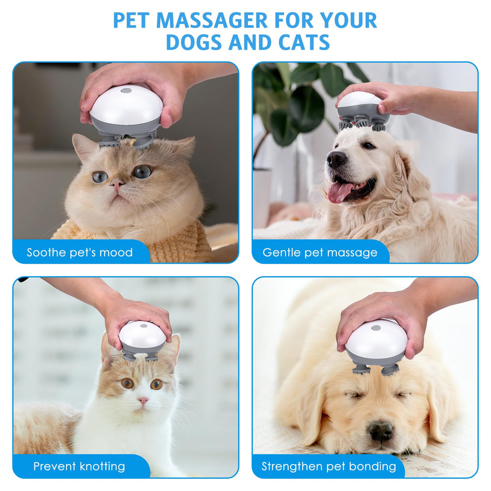 Olipiter pet bonding massage used with cat or dog