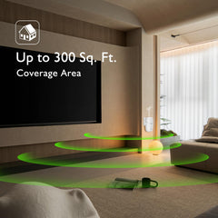 Plugged into outlet, diffuser spreads room-filling aroma with ease.