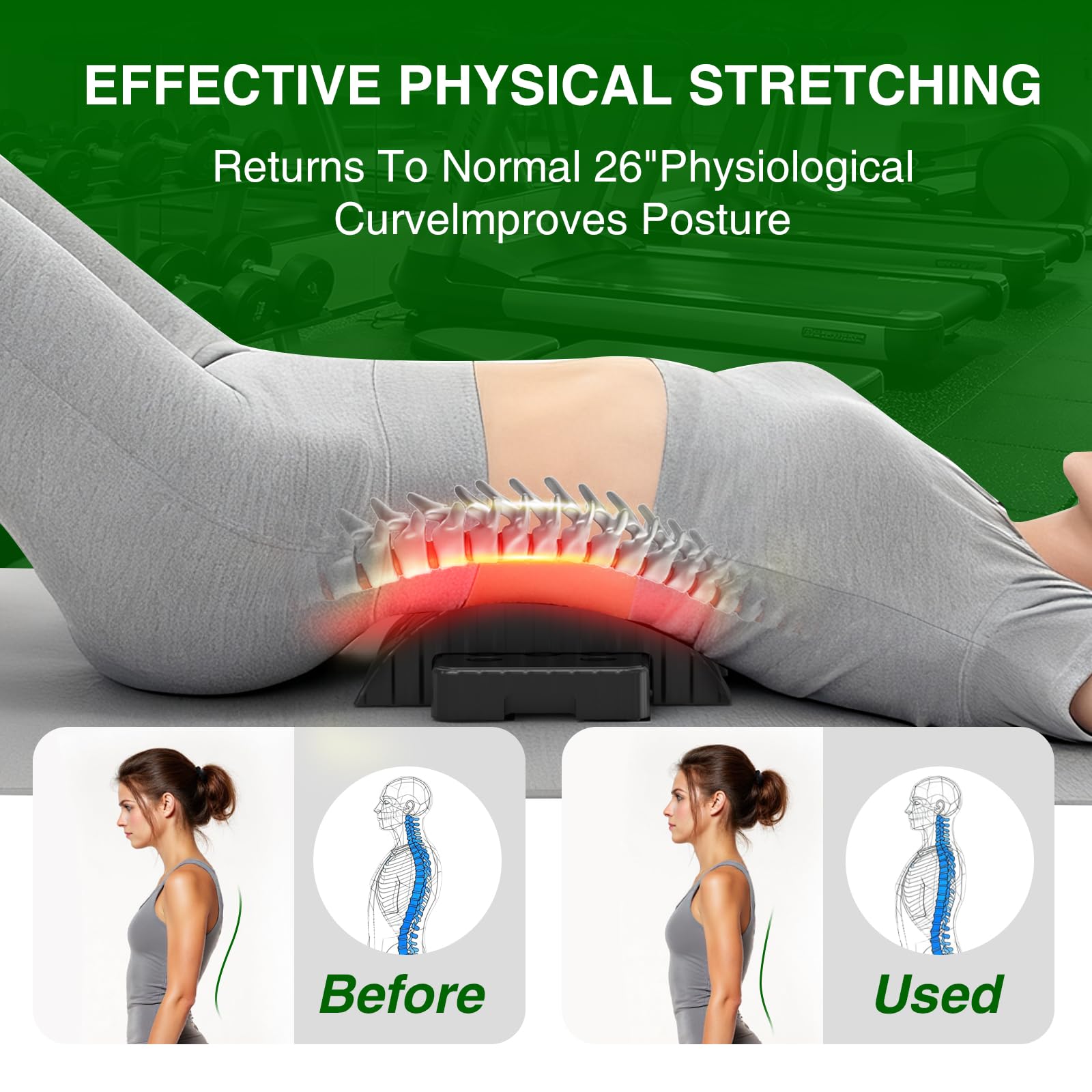 Olixie Psoas Release Tool side view showing adjustable width for personal muscle access