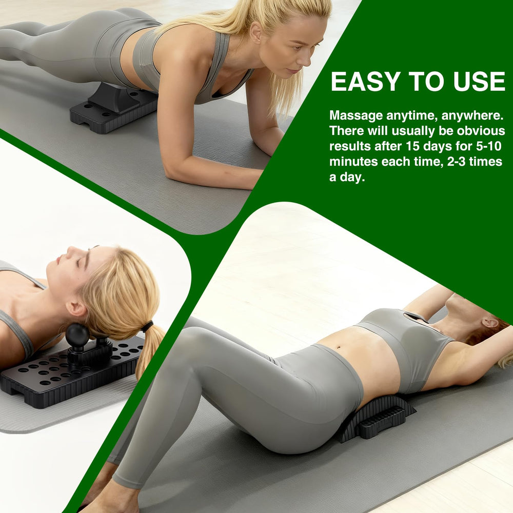 Olixie Psoas Release Tool interchangeable heads in use for precise trigger point work