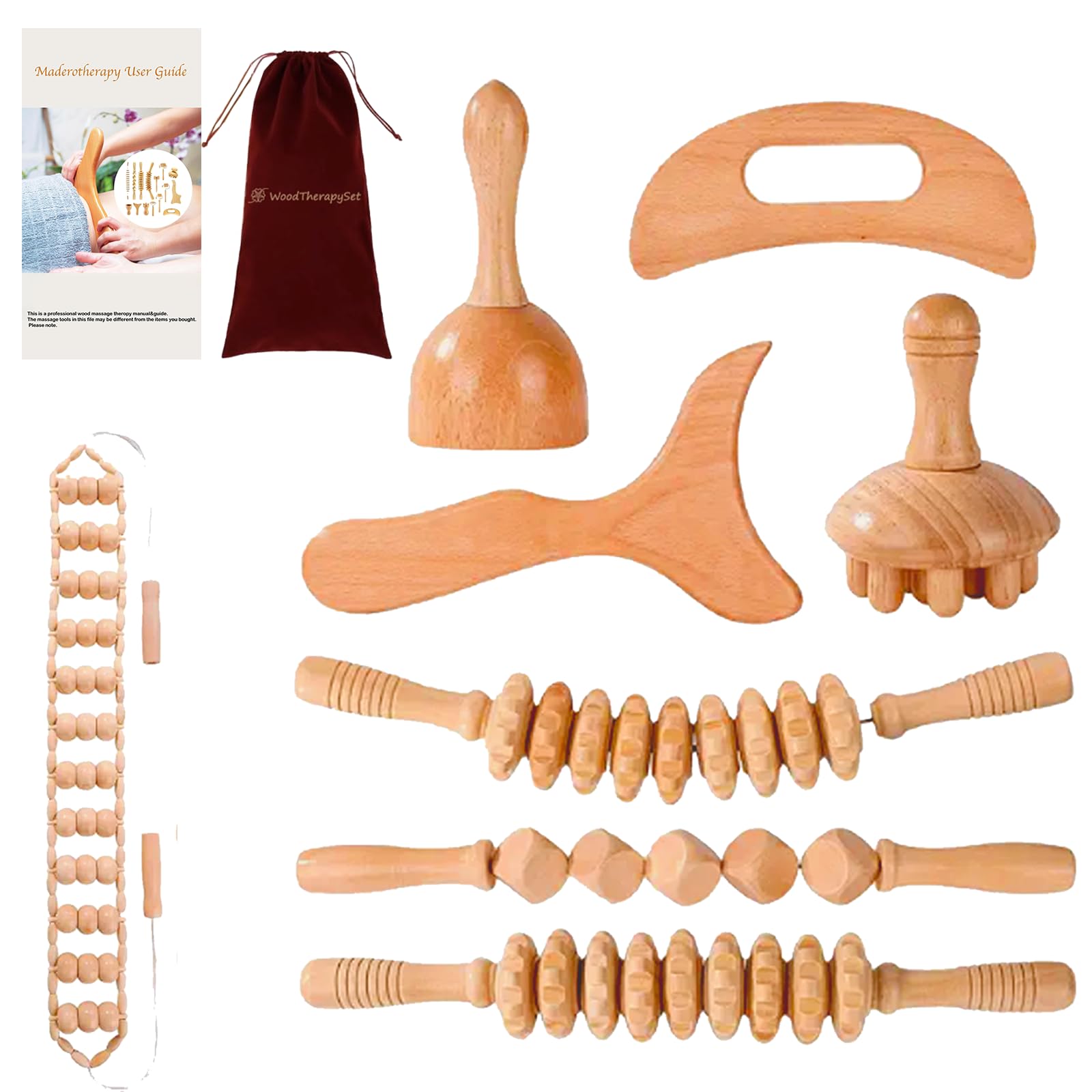 Ollixtec 8-in-1 head tool for precise pressure during self-massage sessions.