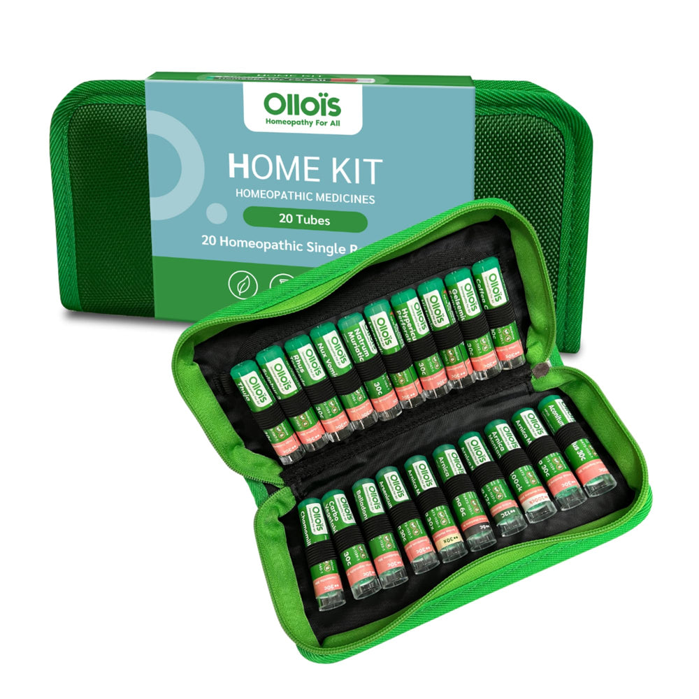 OLLOÏS starter kit 20-pack front view, convenient at-home wellness exploration