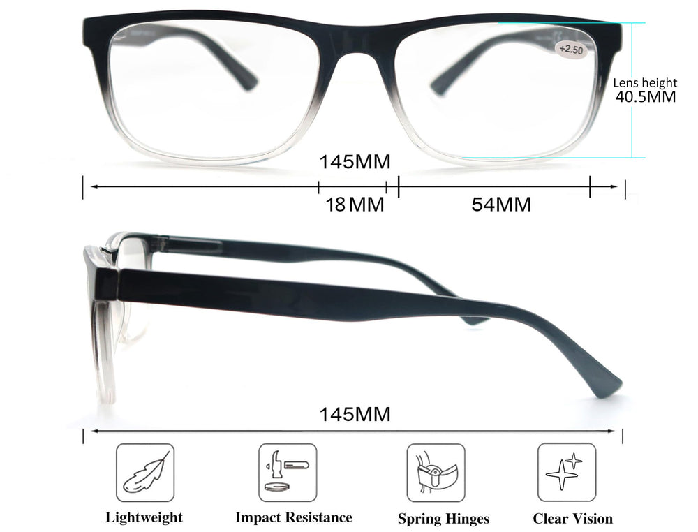 OLOMEE oversized magnification lenses for clear focus on small text