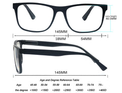 OLOMEE blue light blocking readers with spring hinges for daily comfort