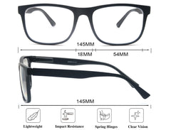 OLOMEE lenses close-up showing crystal-clear magnification for small text