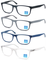 OLOMEE blue light blocking reading glasses with a wide frame for comfortable screen time