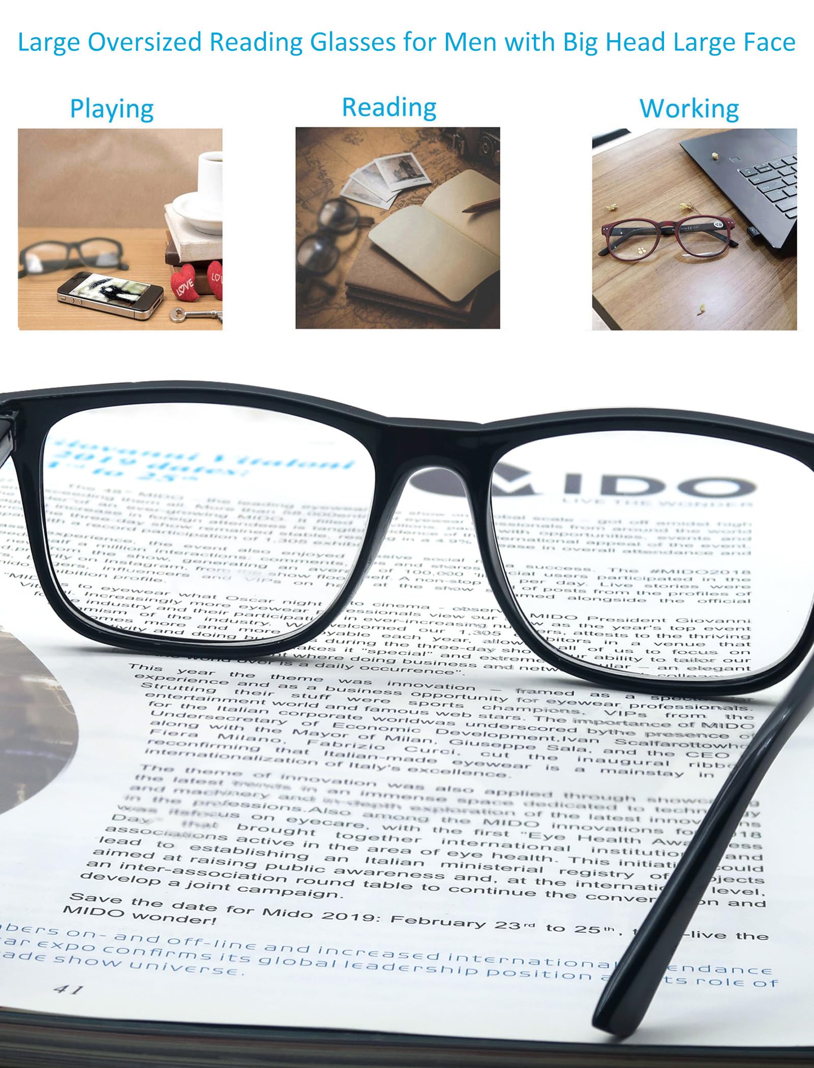 OLOMEE soft cases for four glasses protect lenses when stored.