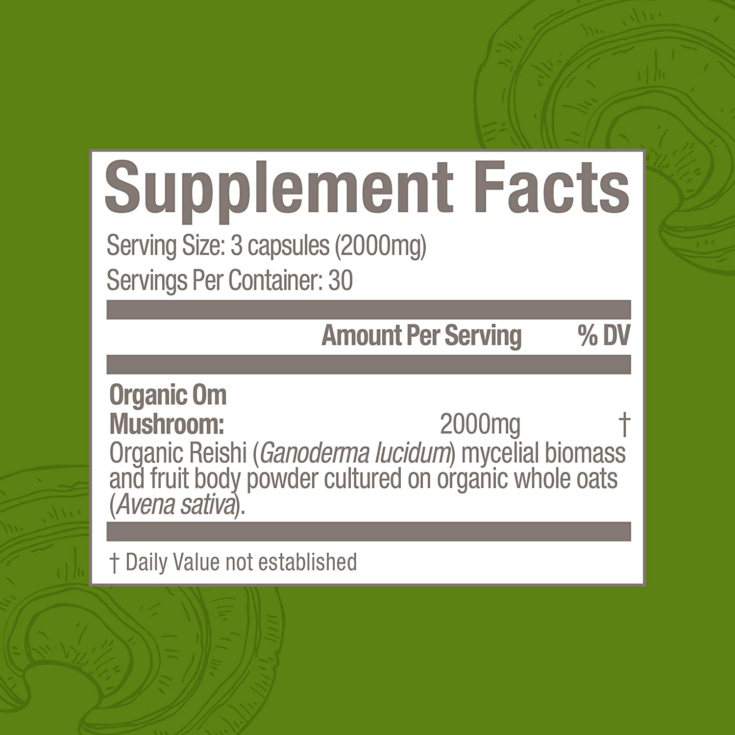 Label closeup showing organic branding and quality.