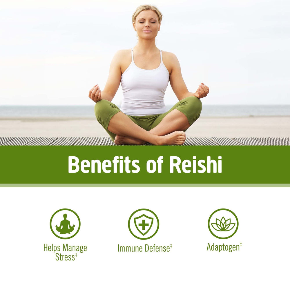 OM Mushroom Reishi organic powder pouch supports versatile use in drinks and recipes