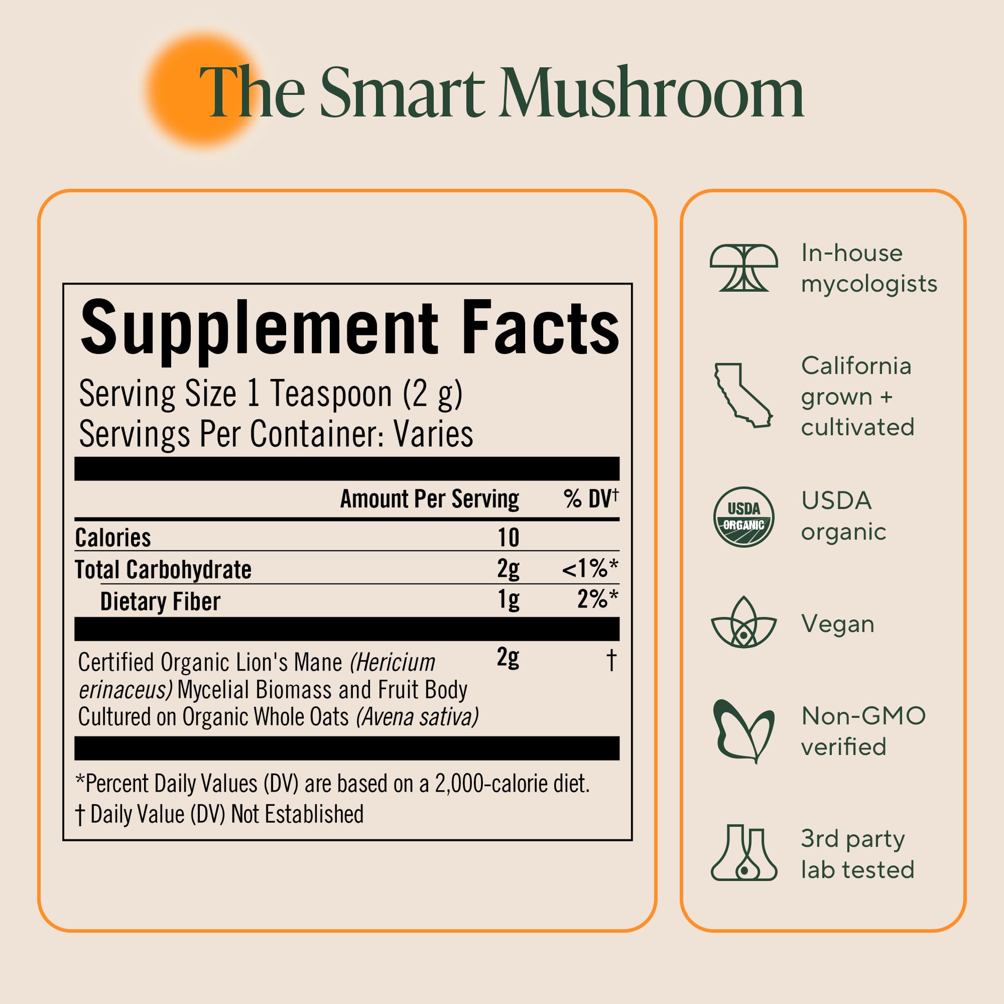 Om Mushroom Superfood Lion’s Mane Powder coffee-mixer creates a smooth, balanced start.