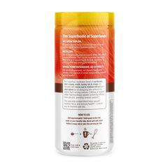 OM MUSHROOM SUPERFOOD Morning Energy Blend scoop close-up for easy daily use