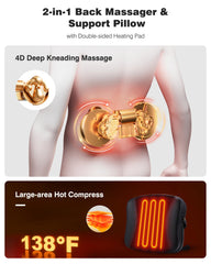 OMASSA four-point kneading shiatsu nodes target tense shoulders