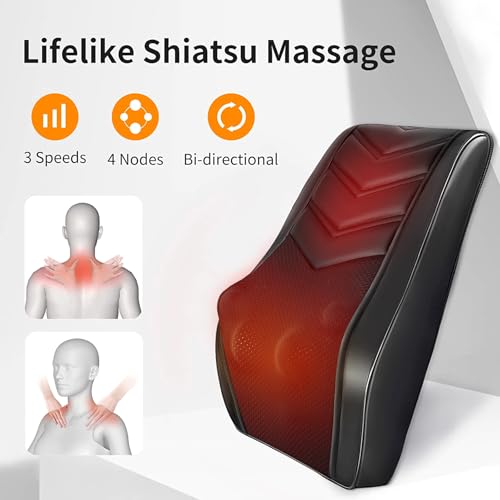 OMASSA two heating zones image shows simultaneous warmth for neck and back