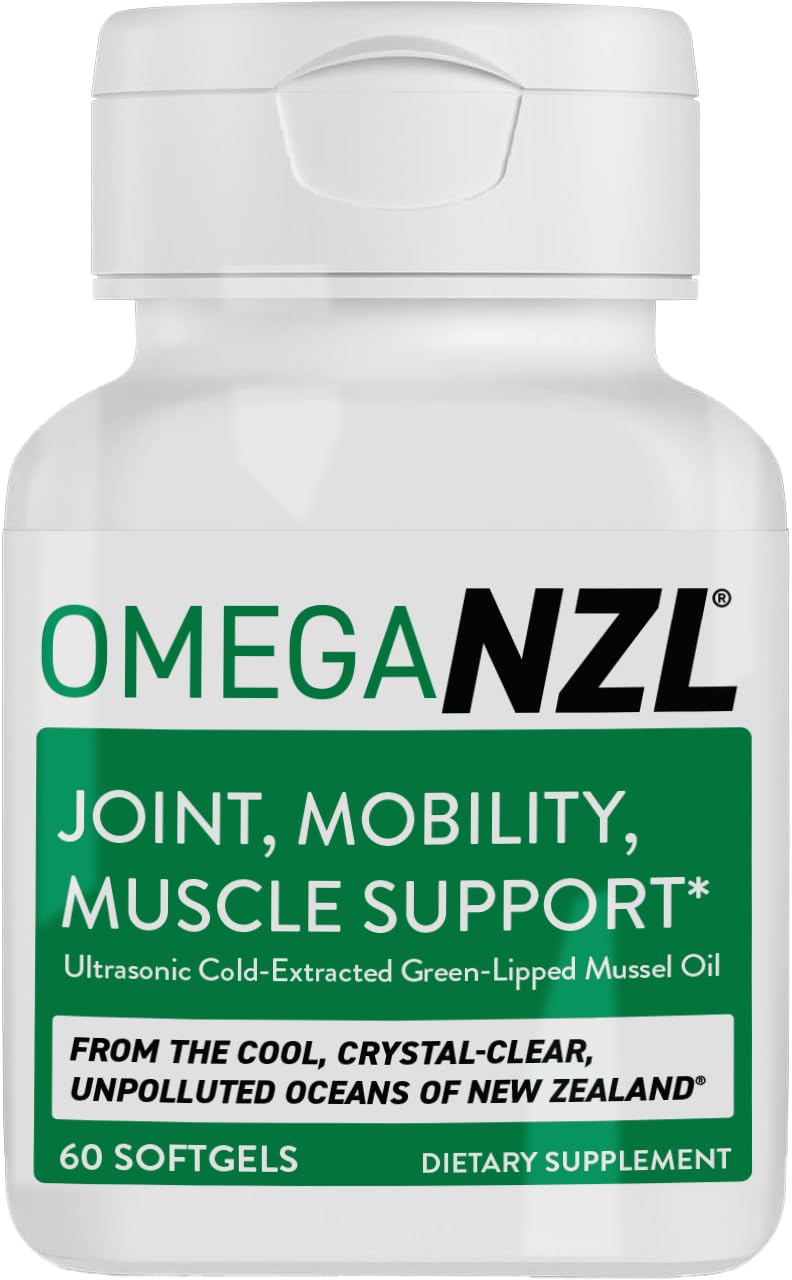OMEGANZL Original Omega-3 Joint Support bottle for improved joint comfort.