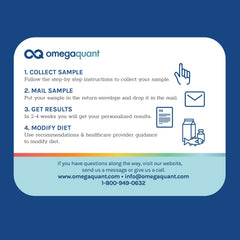 OmegaQuant one-drop blood collection tool for simple samples