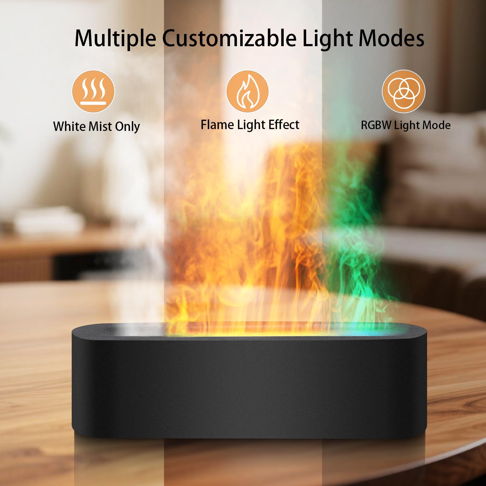 Omnexa 7-color LED lighting enhances bedroom mood