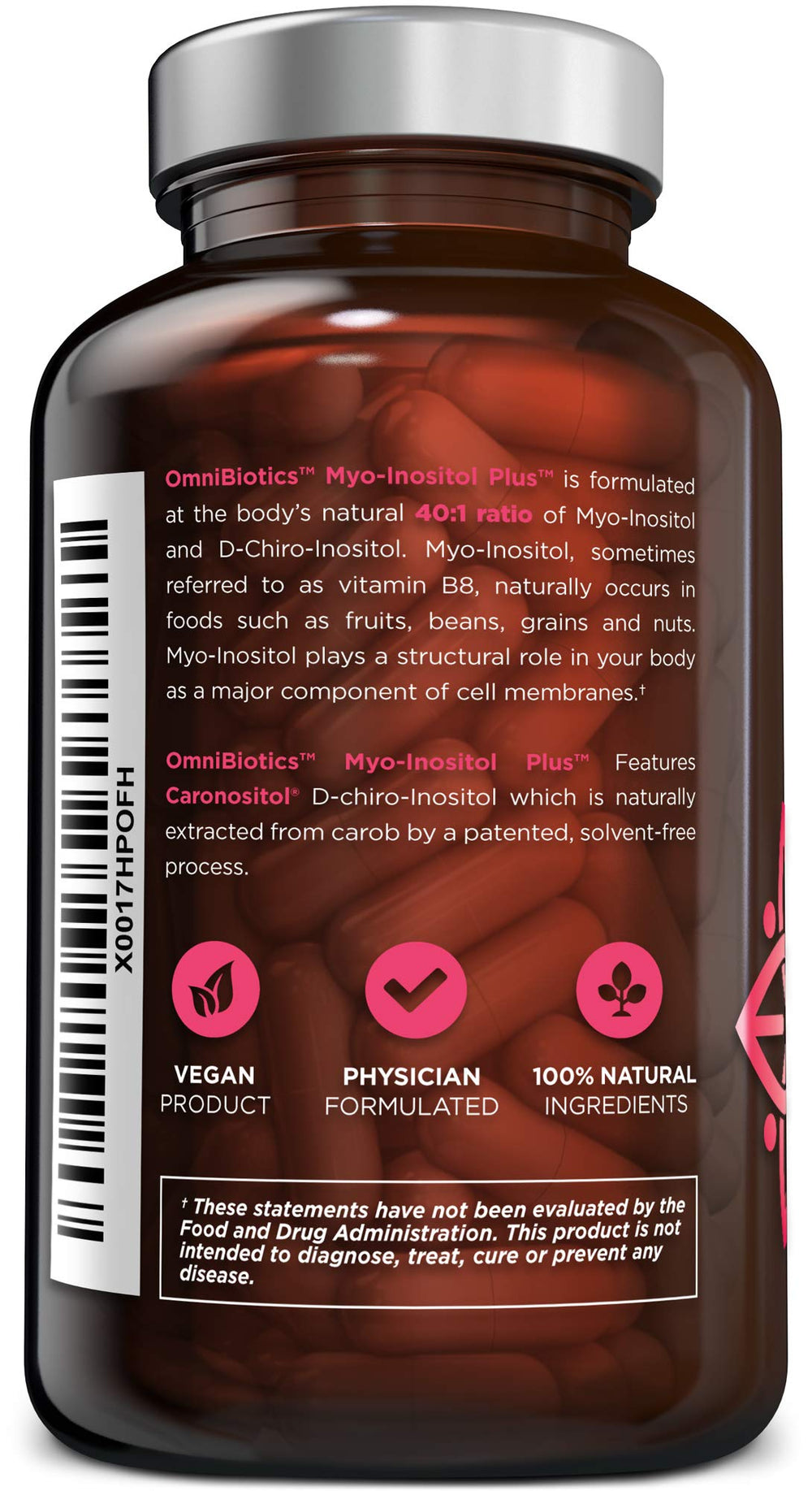 Reproductive-health illustration suggesting daily wellness with OmniBiotics.