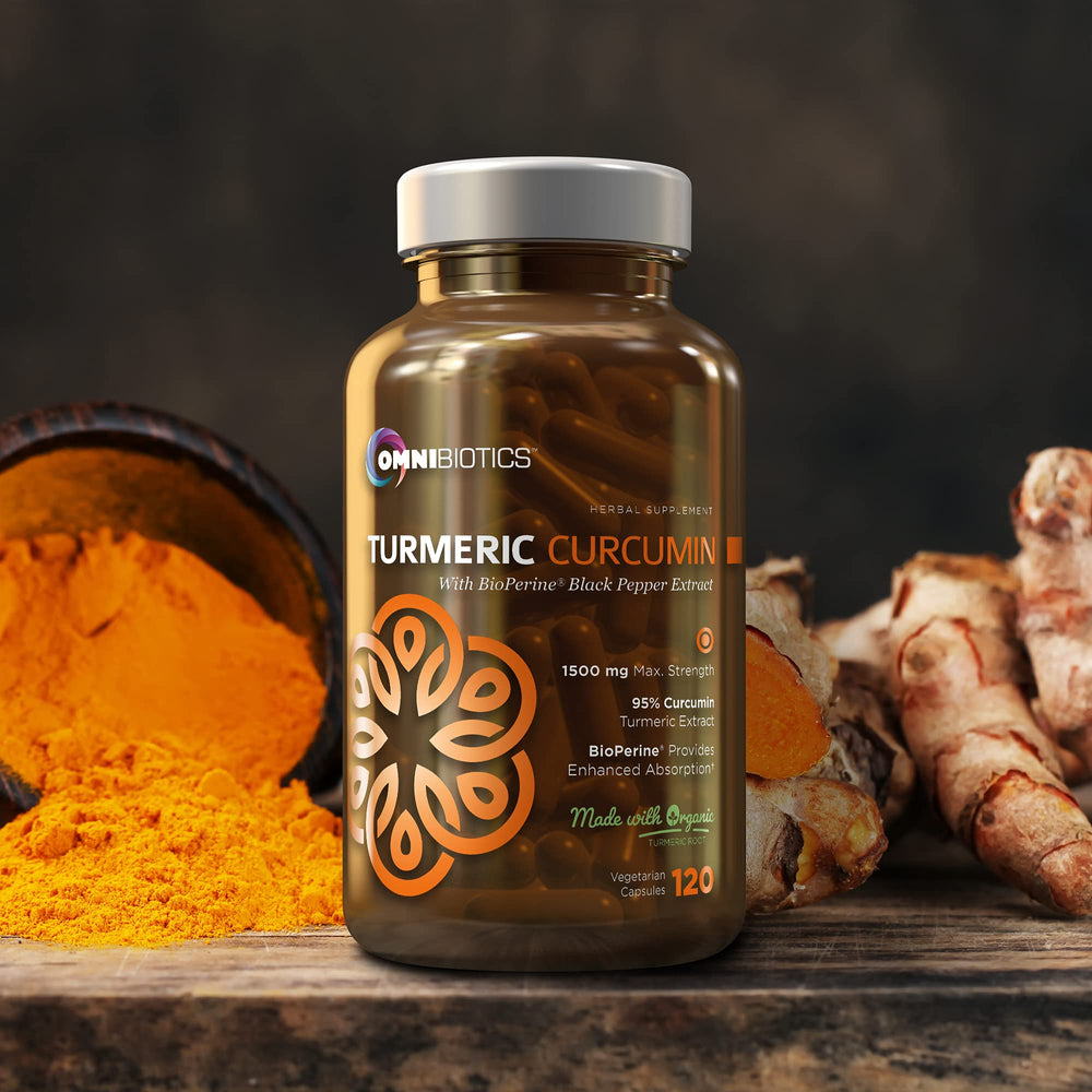 OmniBiotics turmeric supplement daily use for a simple wellness routine.