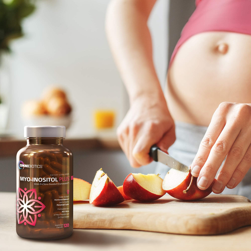 OmniBiotics vegan capsules on clean label, allergen-free.