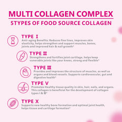 OMOGS collagen powder scoop for easy measuring and daily use.