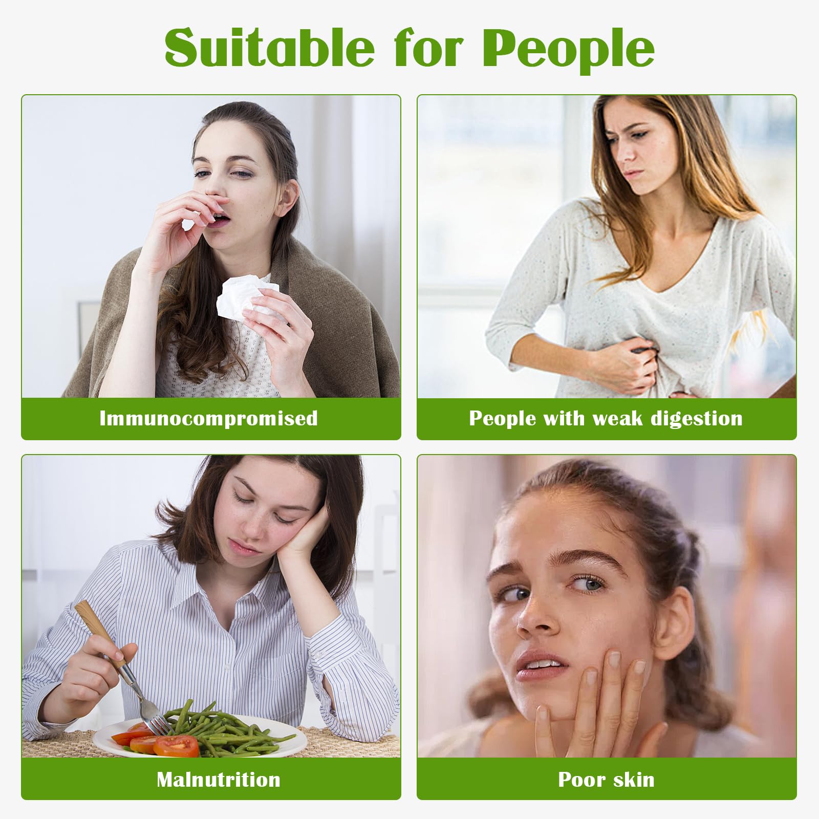 OMOGS Moringa capsules aiding digestion and bowel comfort