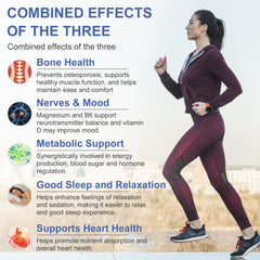 OMOGS vitamin D and B6 formula label highlighting mood and mineral support.