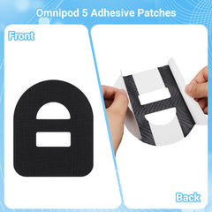 Omoojee Overpatches skin-friendly fabric minimizes irritation for sensitive skin.