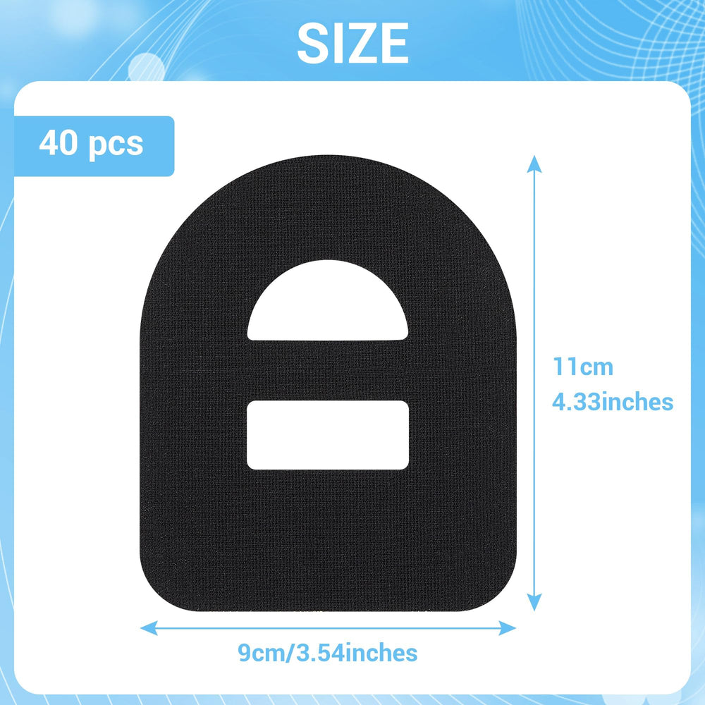 Omoojee Overpatches split-backing design enables residue-free application.