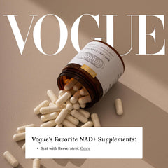 OMRE NMN capsules close-up highlights precise capsules for daily use