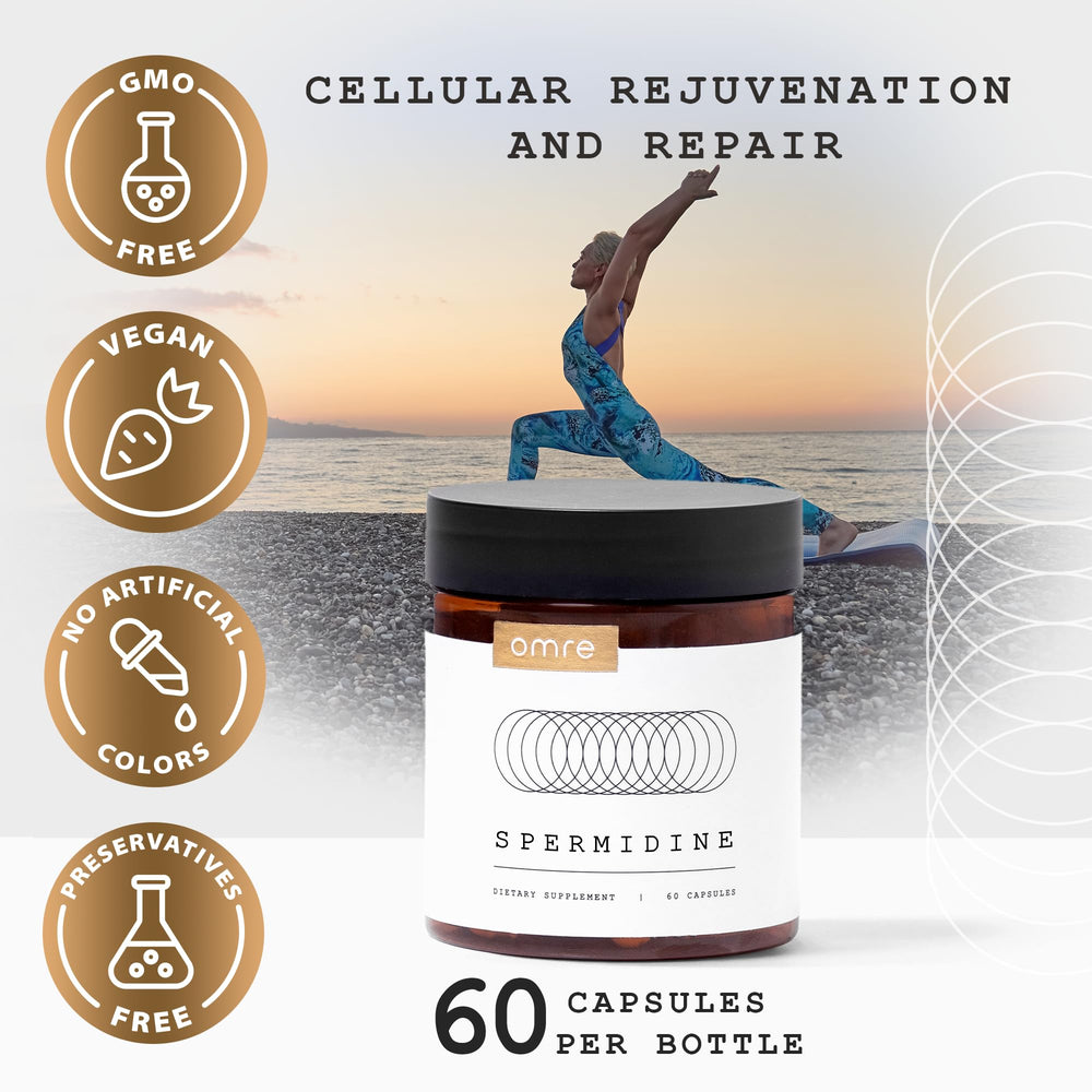 OMRE Spermidine Supplement uses wheat germ extract as natural spermidine source