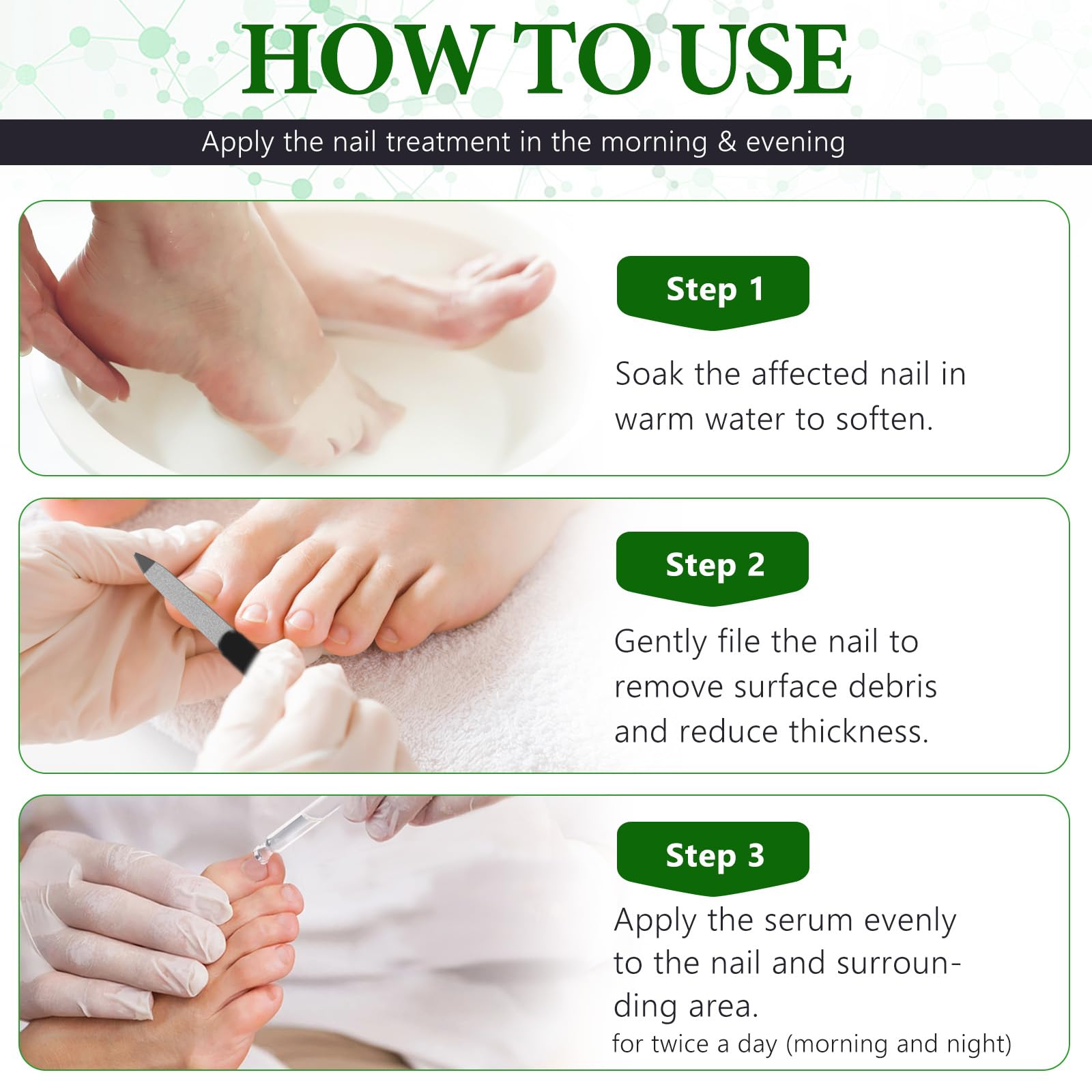 OMZOK cuticle nourishing treatment hydrates skin around nails for healthier look.