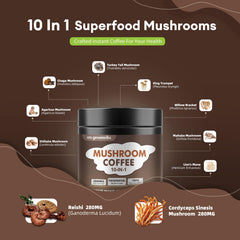 On GreenVita Lions Mane powder pack emphasizes adaptogenic support for daily focus