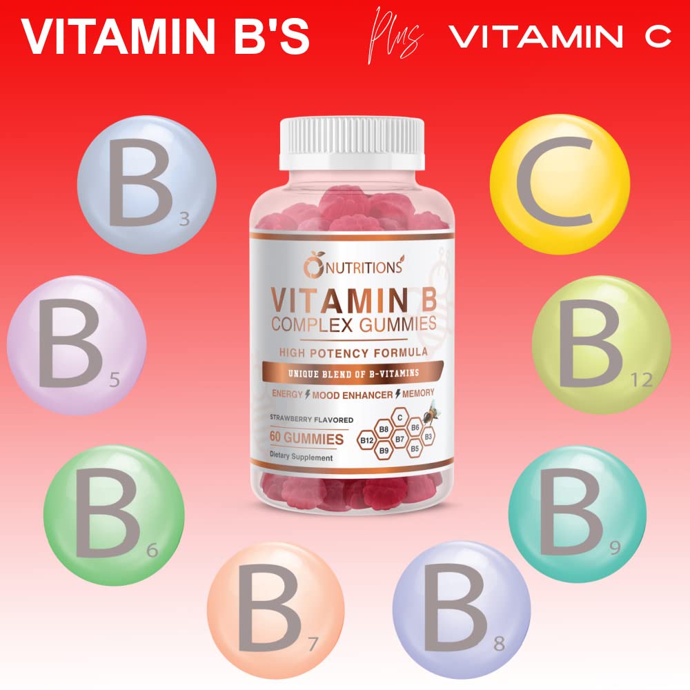 O NUTRITIONS fruity flavored gummies displayed for daily wellness