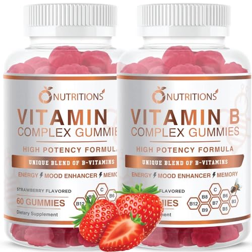 O NUTRITIONS Vitamin B Complex Gummies 2-pack on a store shelf