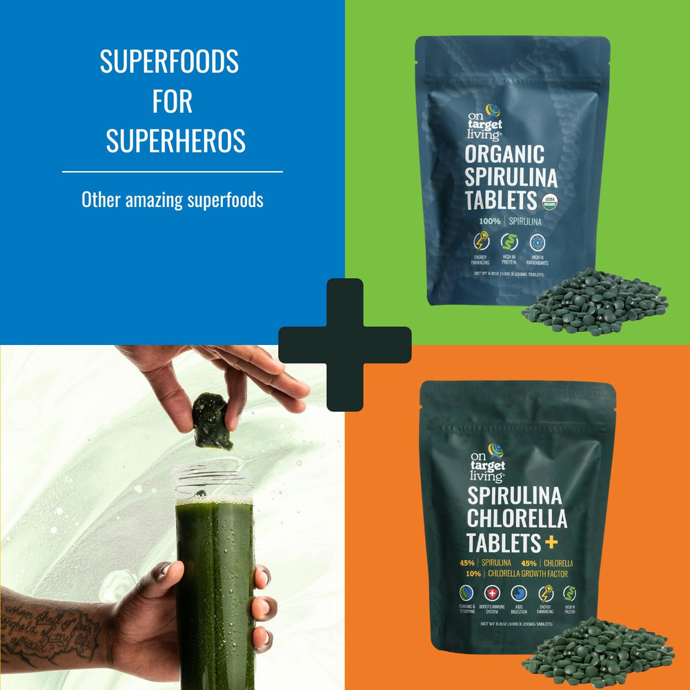 Vegan, alkalizing blend—easy to take with water or smoothie.