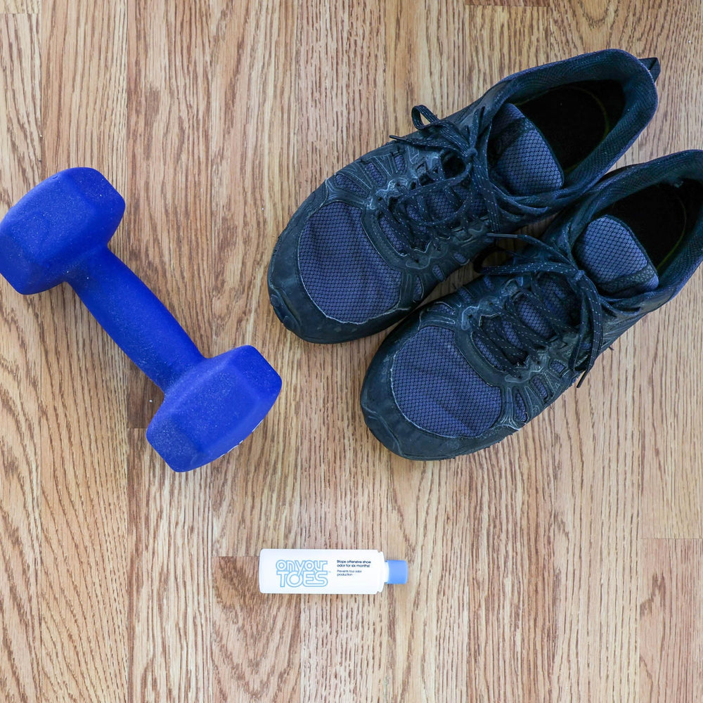 On Your Toes travel-size pack, ideal for bags and glove compartments.