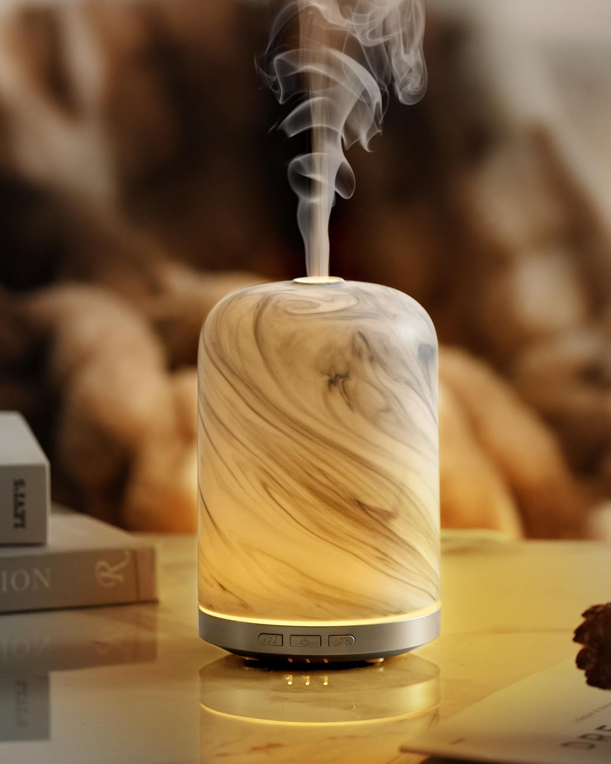 Onaboviva essential oil diffuser with 120ml tank for larger rooms
