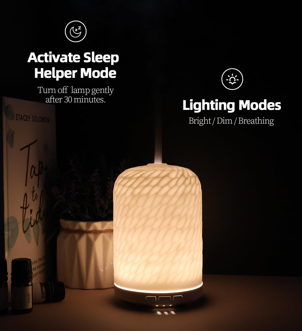 Onaboviva essential oil diffuser for bedroom and office setups.