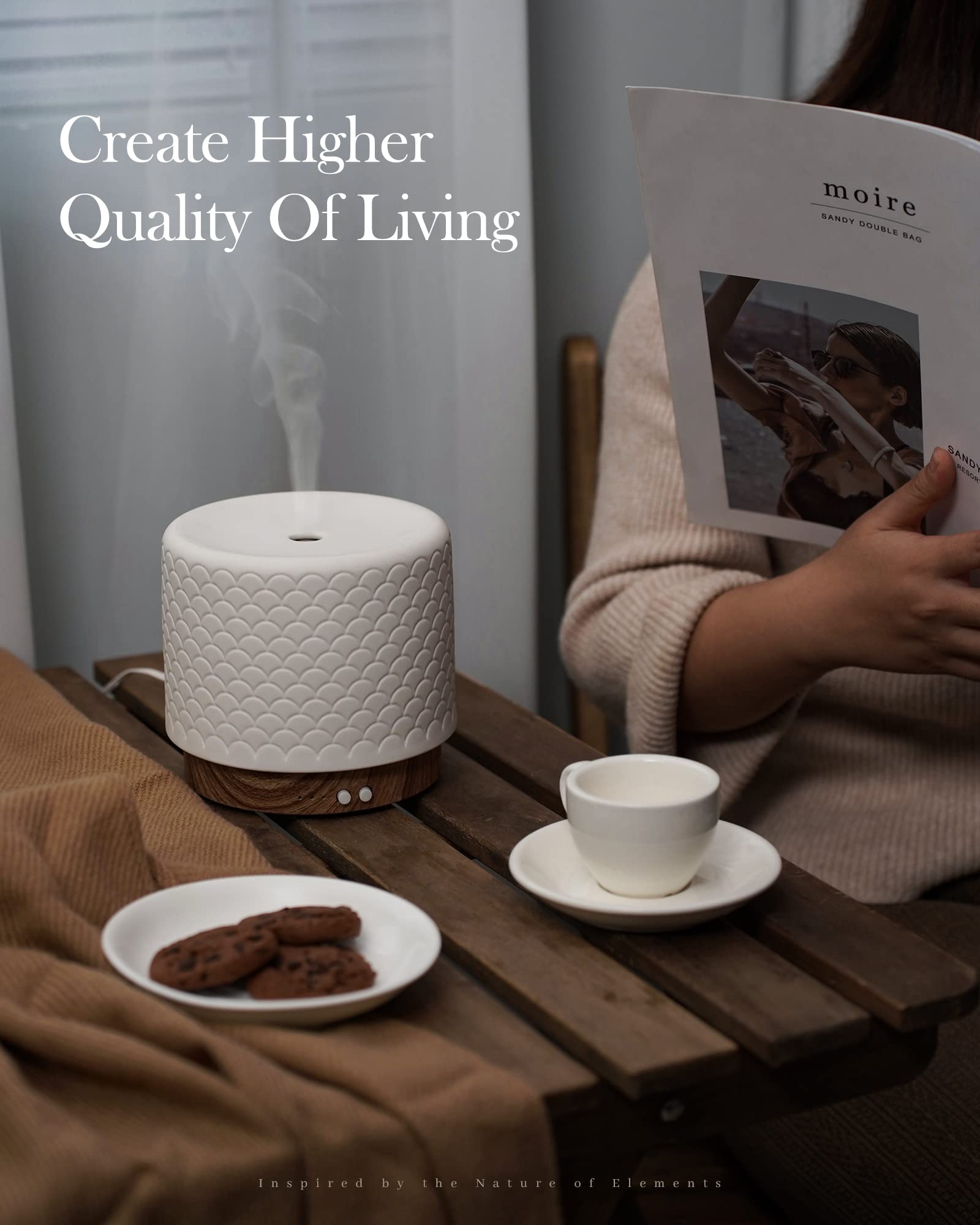 Onaboviva night-light function diffuser for calm nights