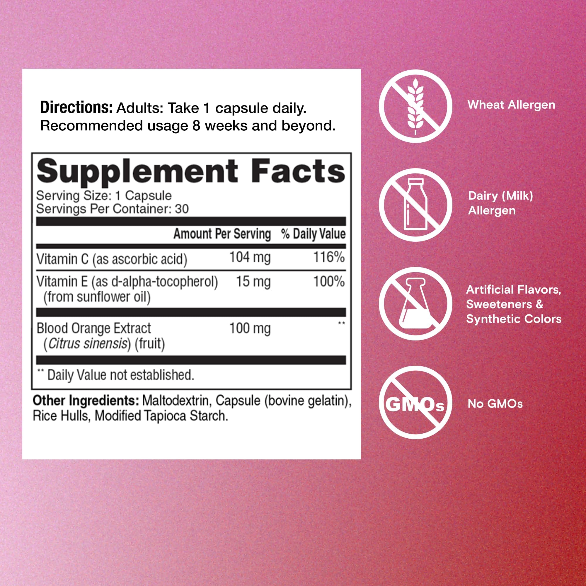 One A Day Skin Radiance on a tray signals easy daily wellness routine.