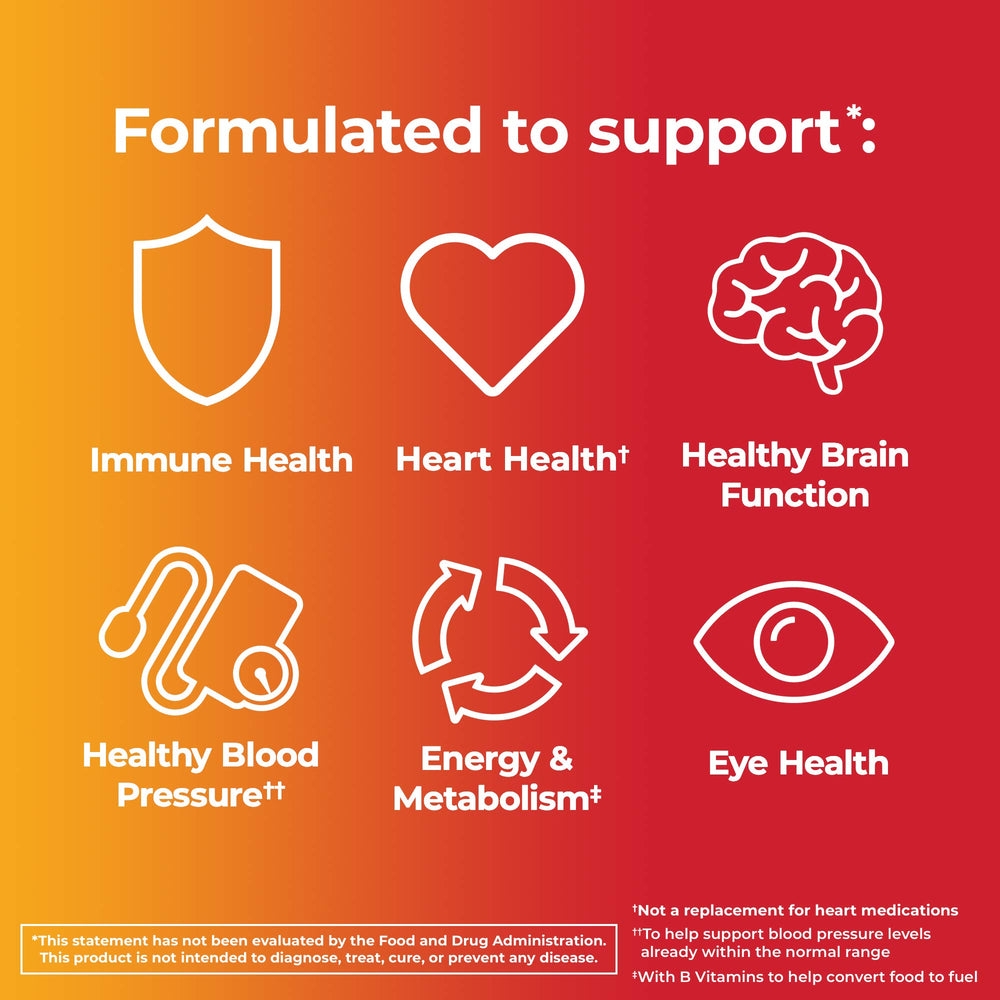 One A Day Triple Immune Support nutrition label emphasizing antioxidants for cell health