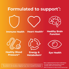 One A Day Triple Immune Support nutrition label emphasizing antioxidants for cell health