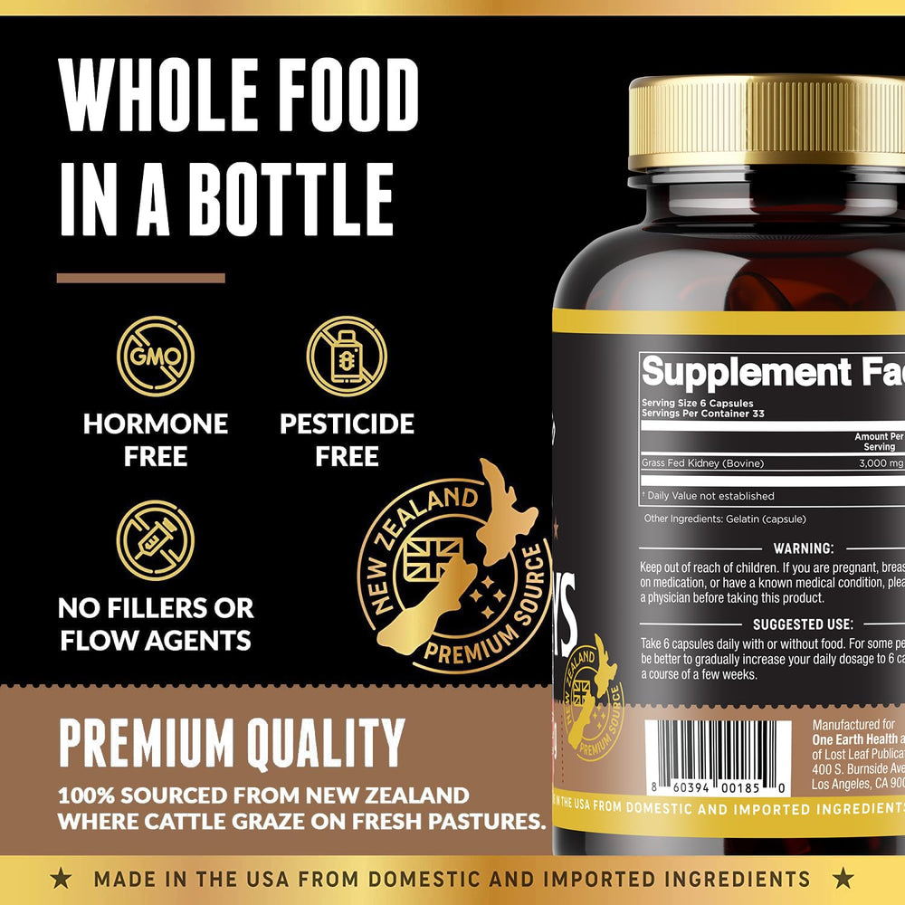 One Earth Health NZ pasture image emphasizes grass-fed, finished quality