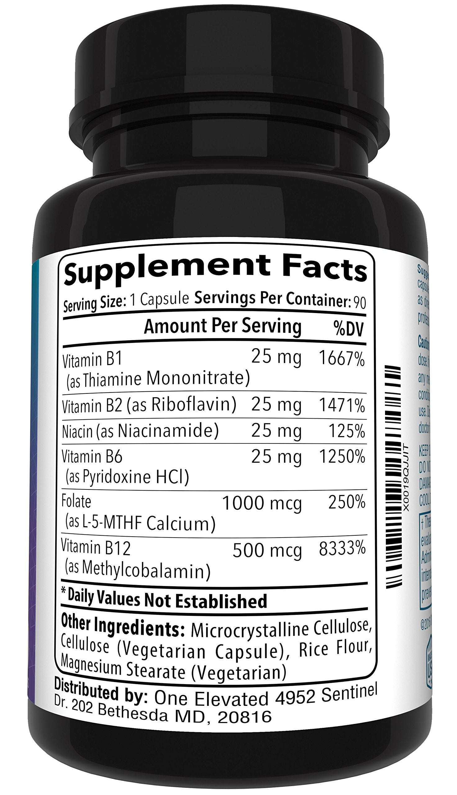One Elevated B12 methylcobalamin softgel close-up illustrating essential vitamin B synergy.