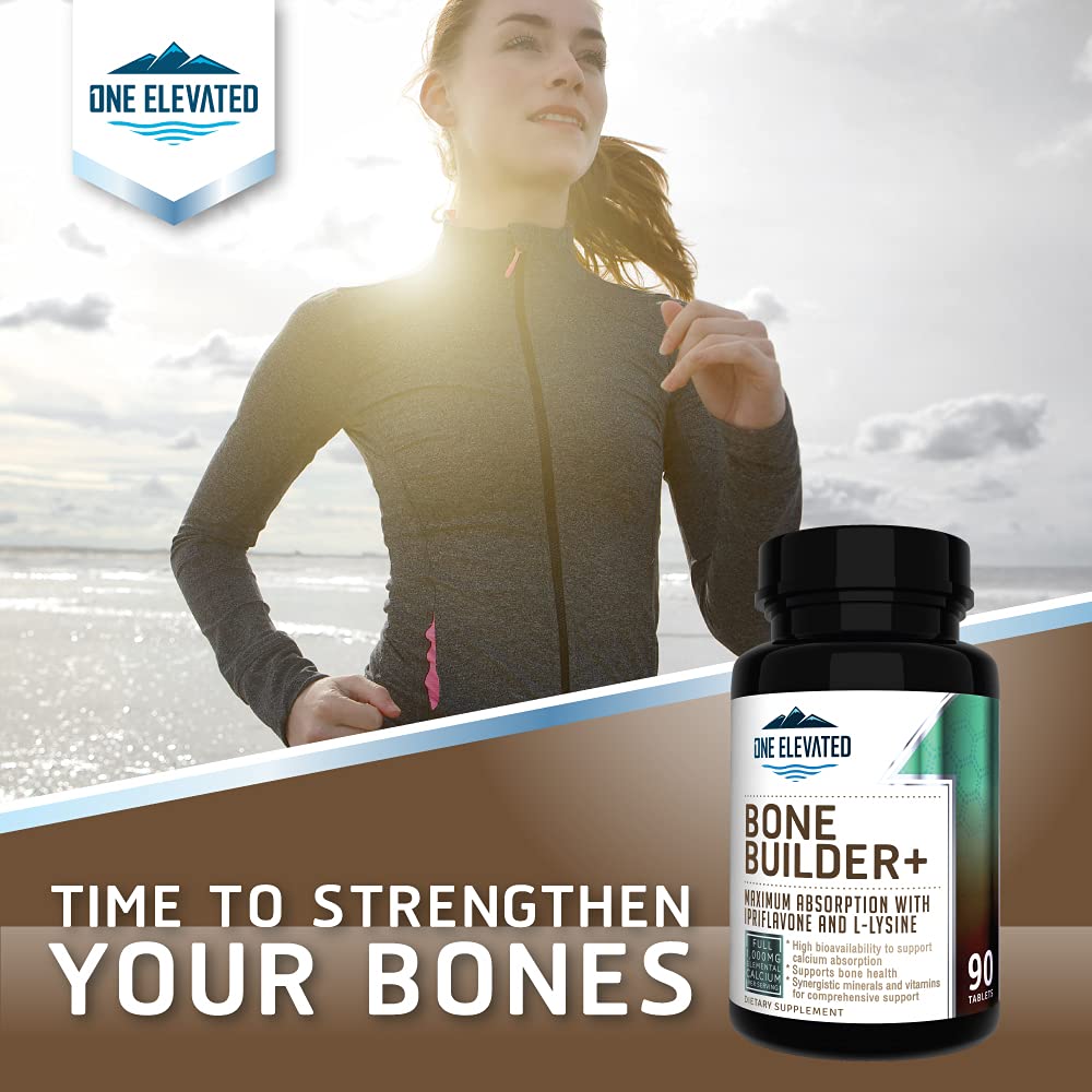 One Elevated Bone Builder packaging emphasizes Made in USA quality and safety.