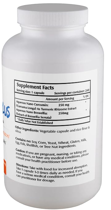 One Planet Nutrition Nano Curcumin Plus label closeup emphasizing product transparency