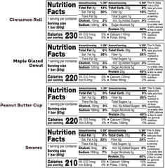 ONE Protein Bars Sampler Birthday Cake bar highlights flavor variety and protein.