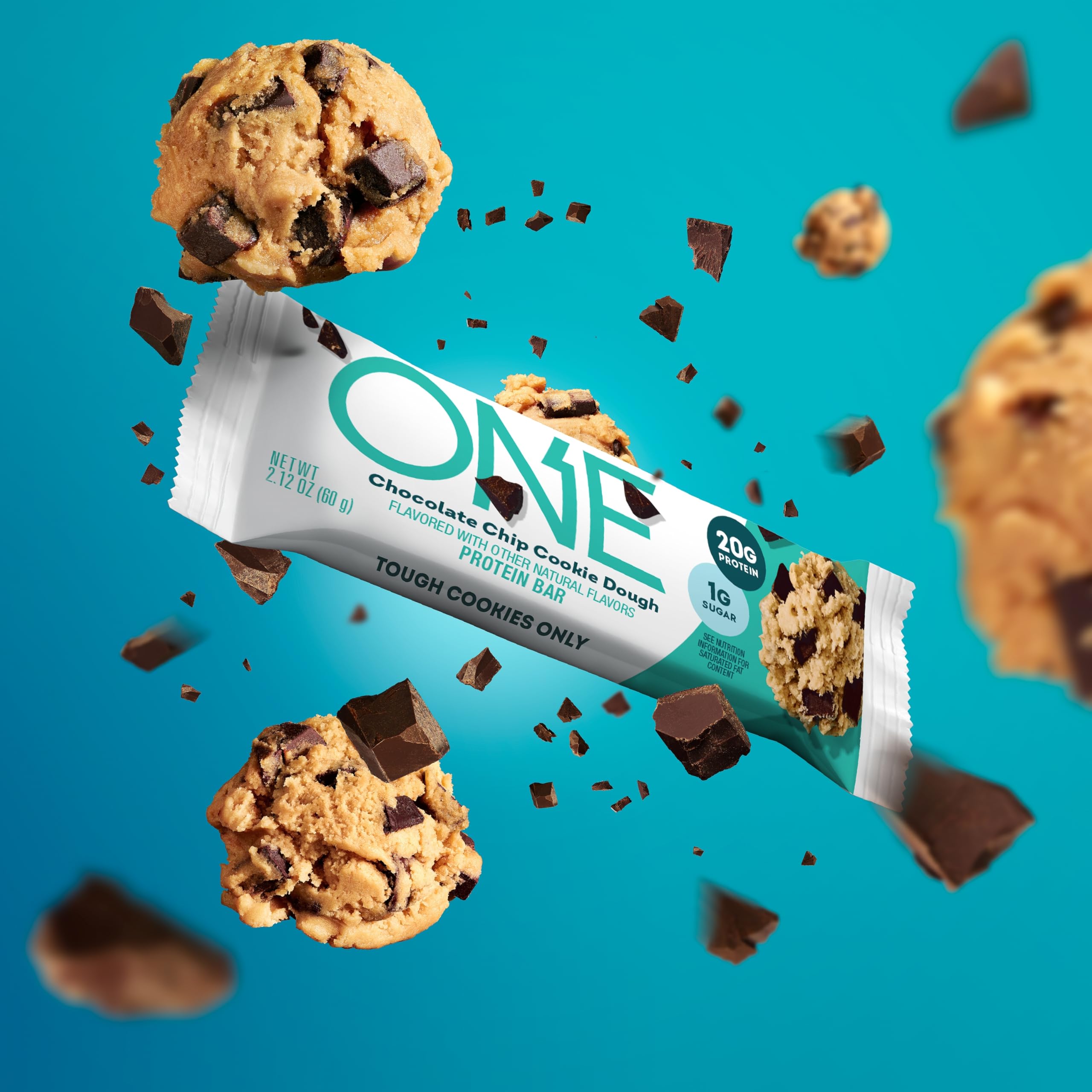 ONE Protein Bars Sampler Blueberry Cobbler bar offers fruity flavor and protein.