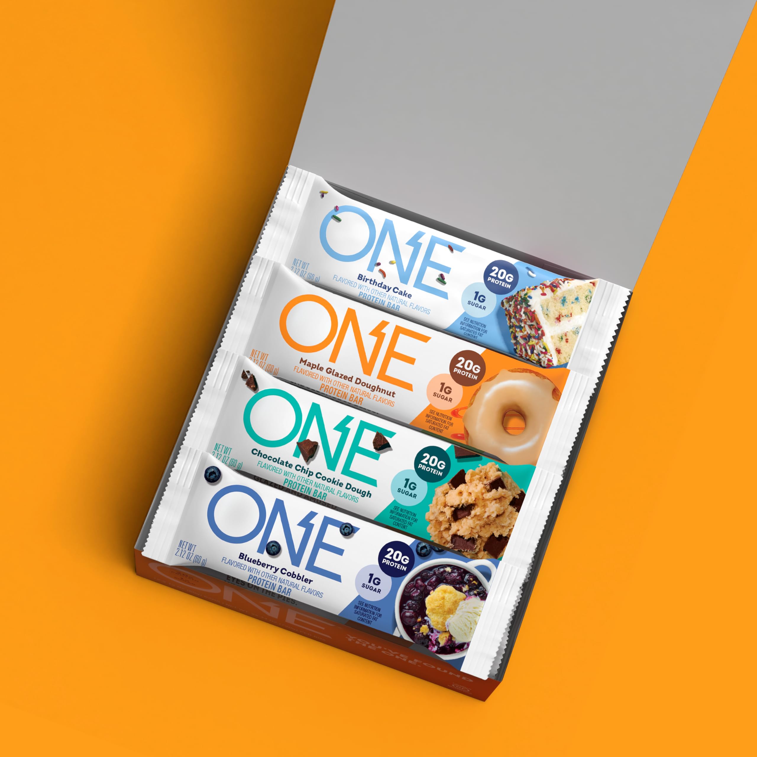 ONE Protein Bars Sampler Smores bar offers satisfying sweetness with protein.