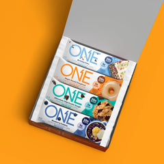 ONE Protein Bars Sampler Smores bar offers satisfying sweetness with protein.